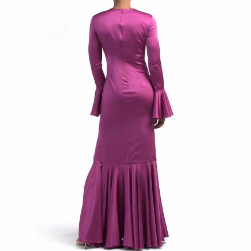 CAROLINE CONSTAS Silk Blend Allonia Gown - Picture 7 of 14